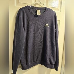Adidas Men's Nany Blue Crewneck Sweater M